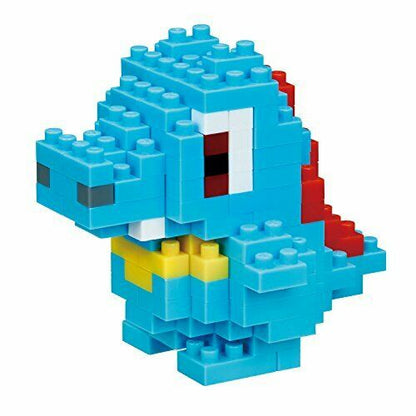 Nanoblock Pokemon Totodile Nbpm031 - Japan Figure