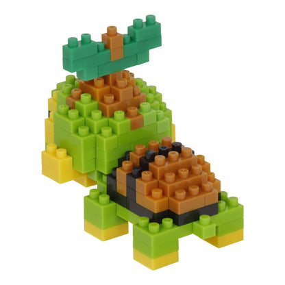 Kawada Nanoblock Pokemon Turtwig Nbpm_077 Japanese Toy Building Block Japan Toys And Figures- Japan Figure Store - #1 Bring To You The Best Japanese Goods