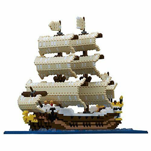 Nanoblock Sailing Ship Nb030- Japan Figure Store - #1 Bring To You The Best Japanese Goods