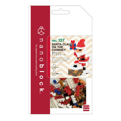 Nanoblock Santa Claus Chimney NBC_127- Japan Figure Store - #1 Bring To You The Best Japanese Goods