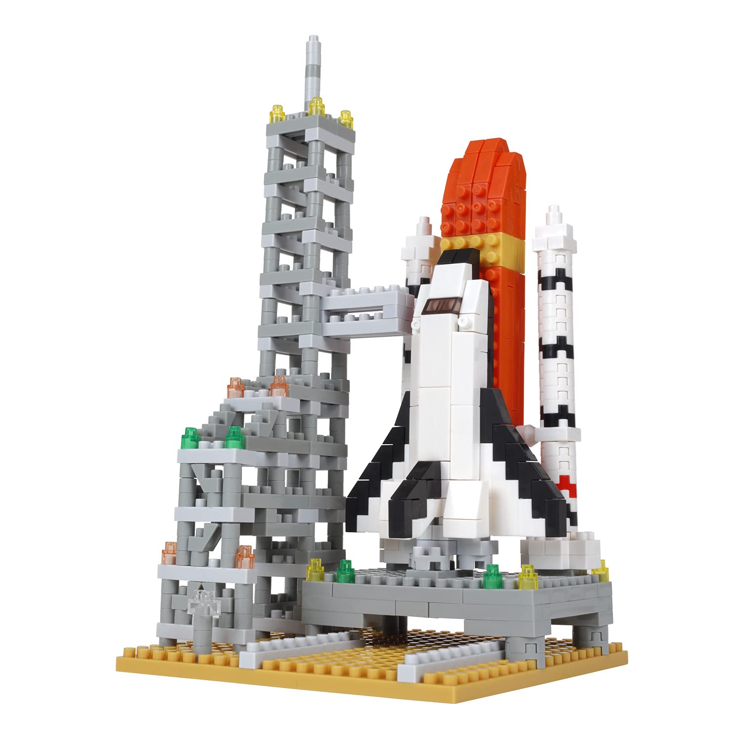 KAWADA Nbh-218 Nanoblock Space Center- Japan Figure Store - #1 Bring To You The Best Japanese Goods