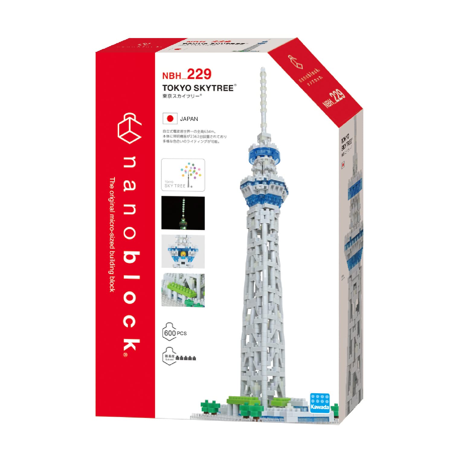 KAWADA - Nanoblock Tokyo Sky Tree - R- Japan Figure Store - #1 Bring To You The Best Japanese Goods