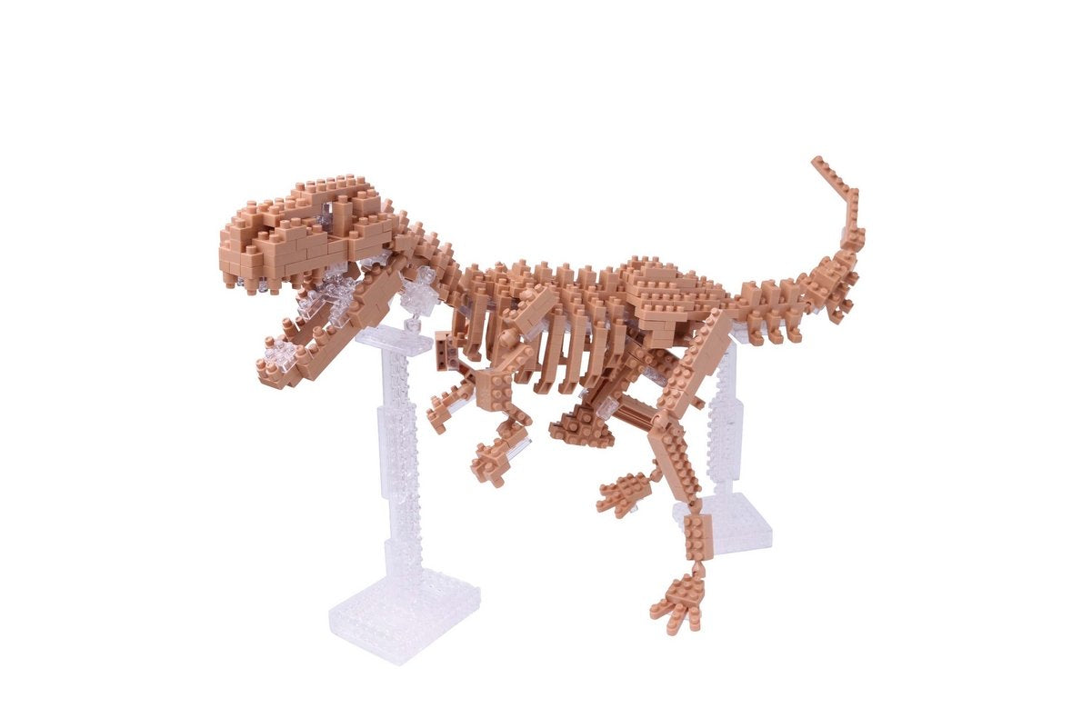 KAWADA Nbm-012 Nanoblock T-Rex Skeleton Model- Japan Figure Store - #1 Bring To You The Best Japanese Goods