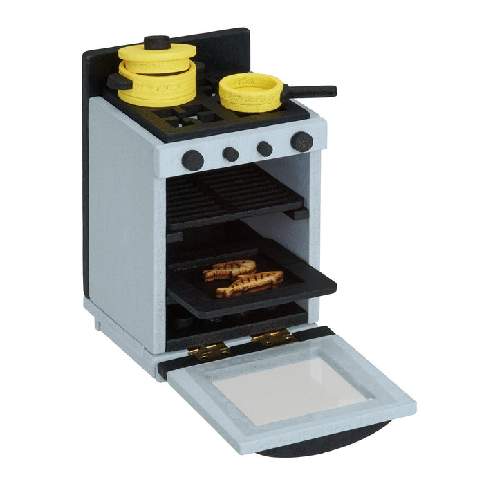 KAWADA Nrl-016 Nano Room Kitchen Oven Set- Japan Figure Store - #1 Bring To You The Best Japanese Goods