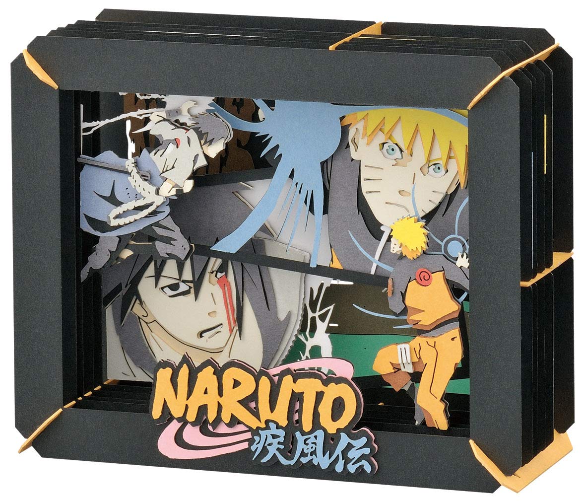 ENSKY Paper Theater Pt-125 Naruto Naruto Vs Sasuke- Japan Figure Store - #1 Bring To You The Best Japanese Goods