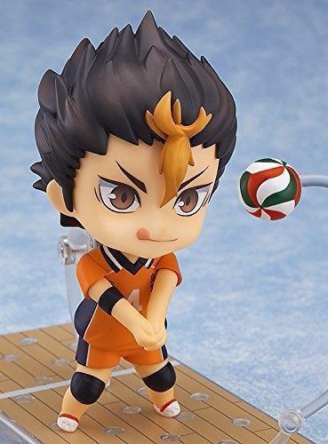 Nendoroid 592 Haikyuu!! Yu Nishinoya Figure Orange Rouge- Japan Figure Store - #1 Bring To You The Best Japanese Goods
