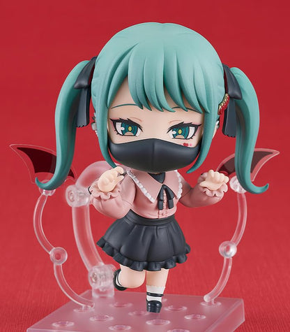 Nendoroid Vocal Series 01 Hatsune Miku Vampire Ver. Plastic Painted Figure (Good Smile Co.)- Japan Figure Store - #1 Bring To You The Best Japanese Goods