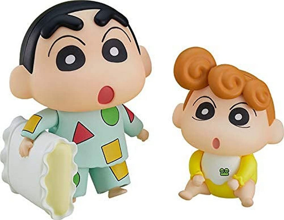 Good Smile Company Nendoroid Shinnosuke Nohara Pajama Ver. & Himawari Japanese Non-Scale Figure- Japan Figure Store - #1 Bring To You The Best Japanese Goods