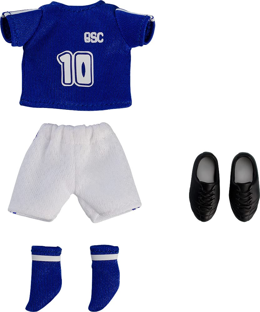 Good Smile Company Nendoroid Doll Outfit Soccer Uniform Blue Japan- Japan Figure Store - #1 Bring To You The Best Japanese Goods