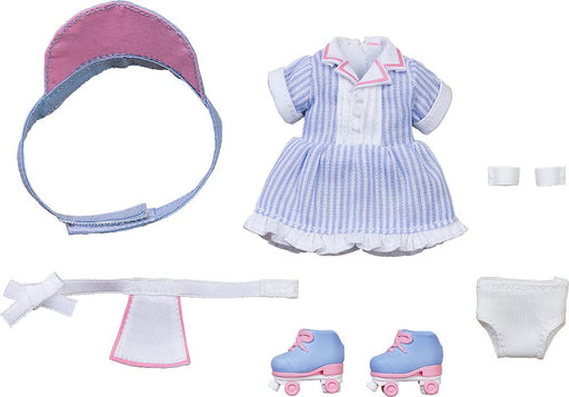Good Smile Company Nendoroid Doll Oyofuku Set Diner Girl Blue Outfit Set Figure- Japan Figure Store - #1 Bring To You The Best Japanese Goods