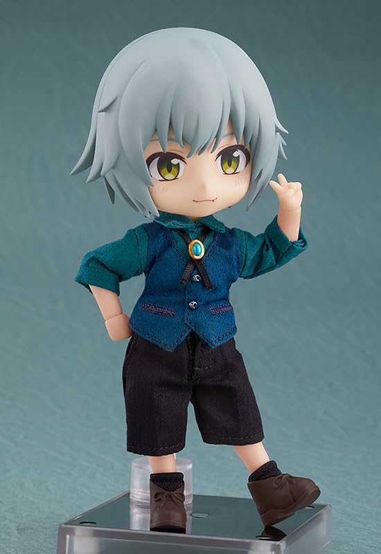 Good Smile Company Nendoroid Doll Wolf-Kun Ash Painted Figure- Japan Figure Store - #1 Bring To You The Best Japanese Goods