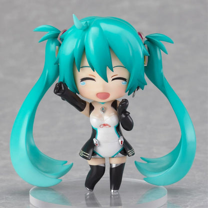 Good Smile Company Racing Miku Nendoroid Petite Set 2011 Version Painted Movable Figure- Japan Figure Store - #1 Bring To You The Best Japanese Goods