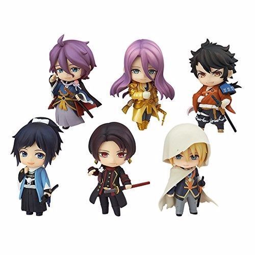 Nendoroid Petite Touken Ranbu Online 1st Squad Pvc Trading Figure 6 Pcs Box Set- Japan Figure Store - #1 Bring To You The Best Japanese Goods