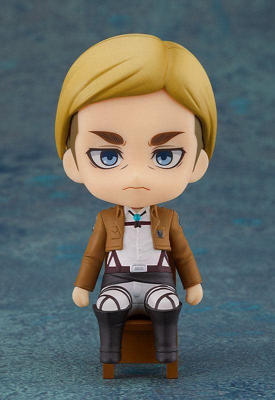 Nendoroid Swacchao! Attack On Titan Erwin Smith Non-Scale Plastic Painted Action Figure G17107- Japan Figure Store - #1 Bring To You The Best Japanese Goods