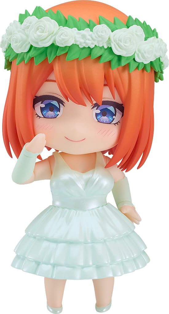 Good Smile Company Nendoroid Yotsuba Nakano Wedding Dress Figure Non-Scale Plastic Movable- Japan Figure Store - #1 Bring To You The Best Japanese Goods