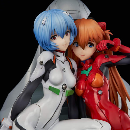 Union Creative Neon Genesis Evangelion Rei & Asuka Figure Pvc Abs Japan- Japan Figure Store - #1 Bring To You The Best Japanese Goods