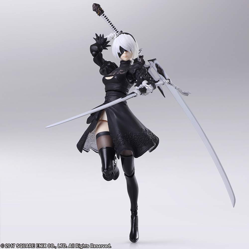 Nier Automata Bring Arts Yorha No.2 Type B Version 2.0 Pvc-Painted Action Figure- Japan Figure Store - #1 Bring To You The Best Japanese Goods