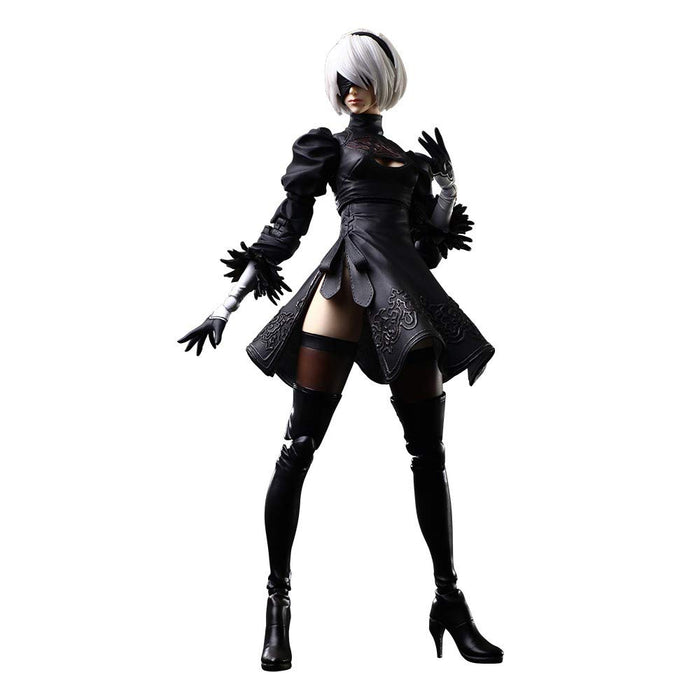 SQUARE ENIX Play Arts Kai Yorha No.2 Type B -2B- Figure Nier: Automata- Japan Figure Store - #1 Bring To You The Best Japanese Goods