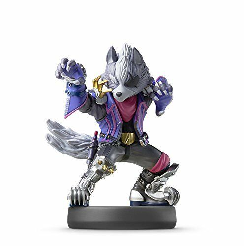Nintendo Amiibo Super Smash Bros. Series Wolf Switch Accessories - Japan Figure