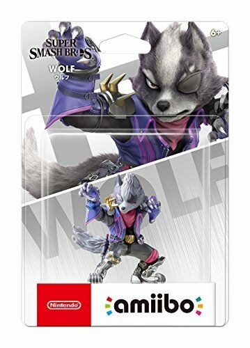 Nintendo Amiibo Super Smash Bros. Series Wolf Switch Accessories- Japan Figure Store - #1 Bring To You The Best Japanese Goods