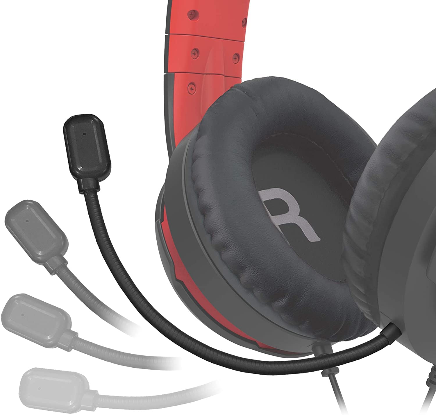 Hori Wired Gaming Headset Standard With Mixer For Nintendo Switch Red - 4961818031579- Japan Figure Store - #1 Bring To You The Best Japanese Goods