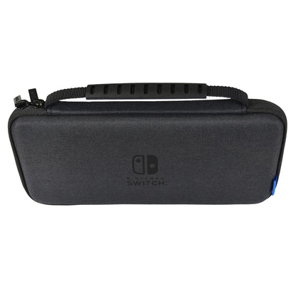 HORI Slim Hard Pouch Plus For Nintendo Switch / Nintendo Switch Oled Model Black- Japan Figure Store - #1 Bring To You The Best Japanese Goods