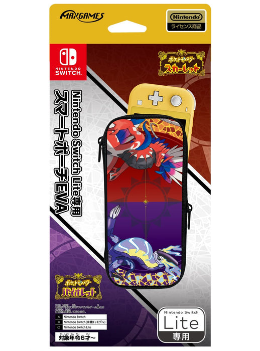 Pouch Eva Nintendo Switch Lite Koraidon And Miraidon Pokémon Scarlet Violet- Japan Figure Store - #1 Bring To You The Best Japanese Goods