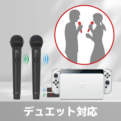 [Nintendo Licensed Product] Wireless Karaoke Microphone For Nintendo Switch [Karaoke Joysound Compatible]- Japan Figure Store - #1 Bring To You The Best Japanese Goods