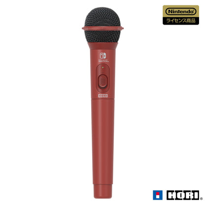 Hori Nintendo Licensed Wireless Karaoke Microphone Red For Switch/Pc - Made In Japan- Japan Figure Store - #1 Bring To You The Best Japanese Goods