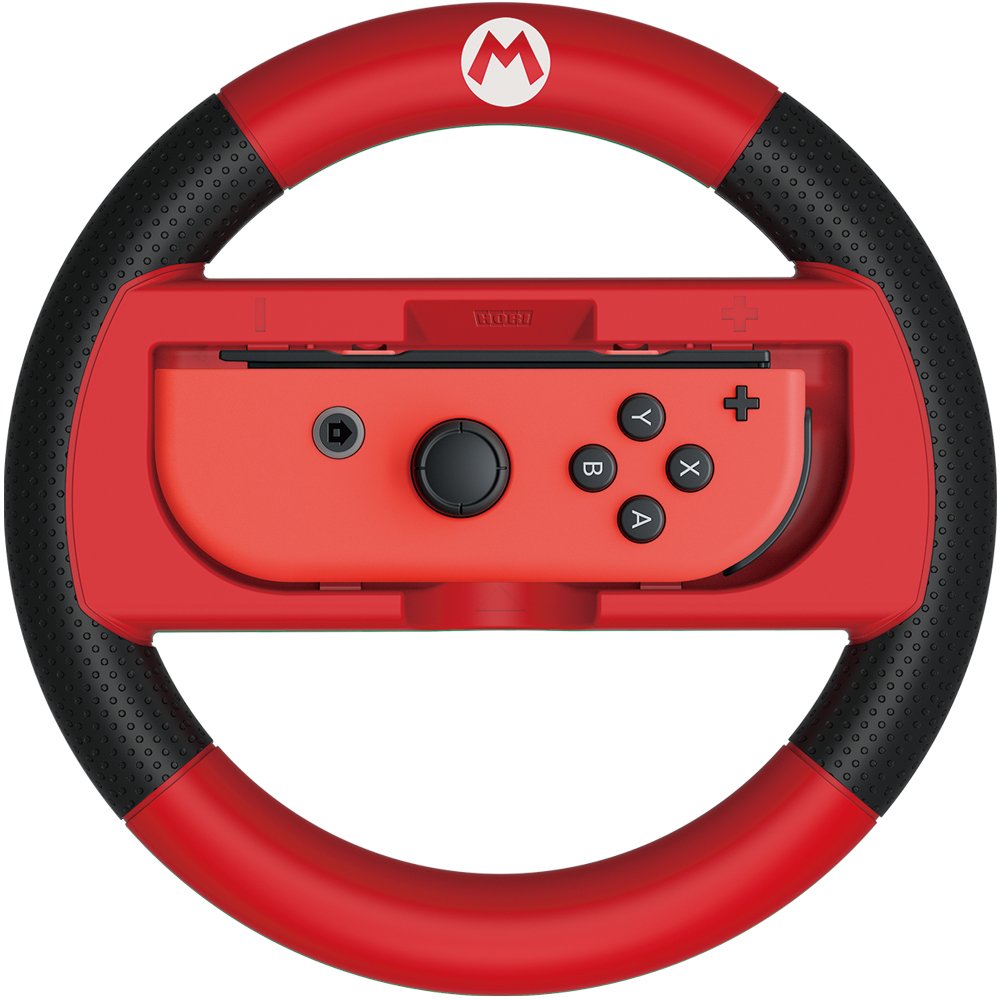 HORI Joy-Con Wheel Mario Kart 8 Dx Mario For Nintendo Switch- Japan Figure Store - #1 Bring To You The Best Japanese Goods