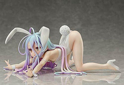 No Game No Life Shiro Bare Leg Bunny Ver. 1/4 Scale Figure Freeing Anime 120mm- Japan Figure Store - #1 Bring To You The Best Japanese Goods