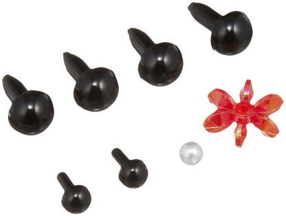 Olympus Thread Japan Silk Mascot Kit Cute Hinamatsuri Bear Peach Hina Mk-77- Japan Figure Store - #1 Bring To You The Best Japanese Goods