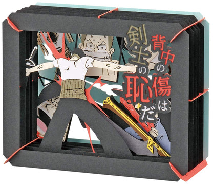 ENSKY Paper Theater Pt-106 One Piece "Wounds On The Back Are A Swords-Man'S Shame"- Japan Figure Store - #1 Bring To You The Best Japanese Goods