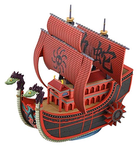 Bandai One Piece Grand Ship Collection: Nine Snake Pirate Ship (Kuja Pirates) Japanese Toy Model- Japan Figure Store - #1 Bring To You The Best Japanese Goods