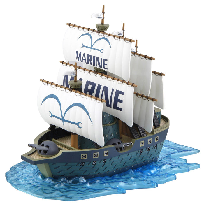 Bandai Spirits One Piece Grand Ship Collection Navy Warship Color-Coded Plastic Model- Japan Figure Store - #1 Bring To You The Best Japanese Goods