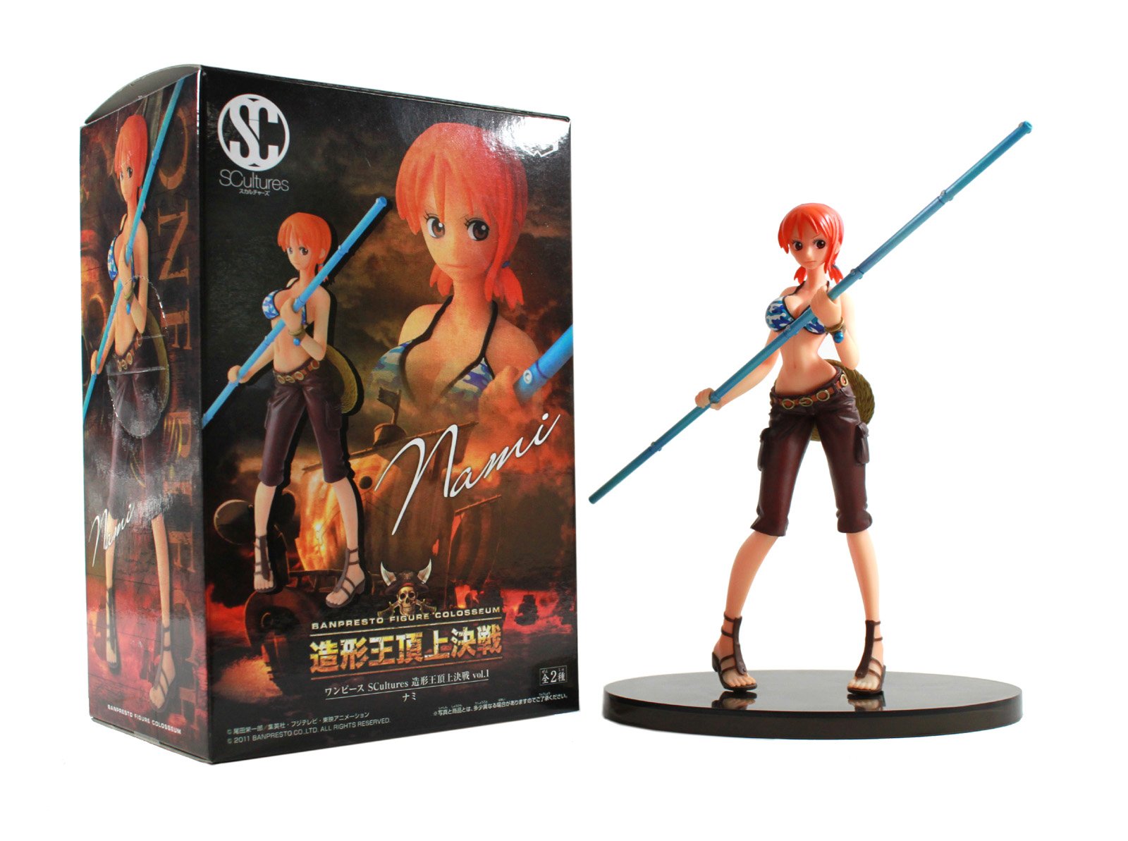 Banpresto One Piece Scultures Zoukeiou Summit Battle Vol.1 Nami Figure- Japan Figure Store - #1 Bring To You The Best Japanese Goods
