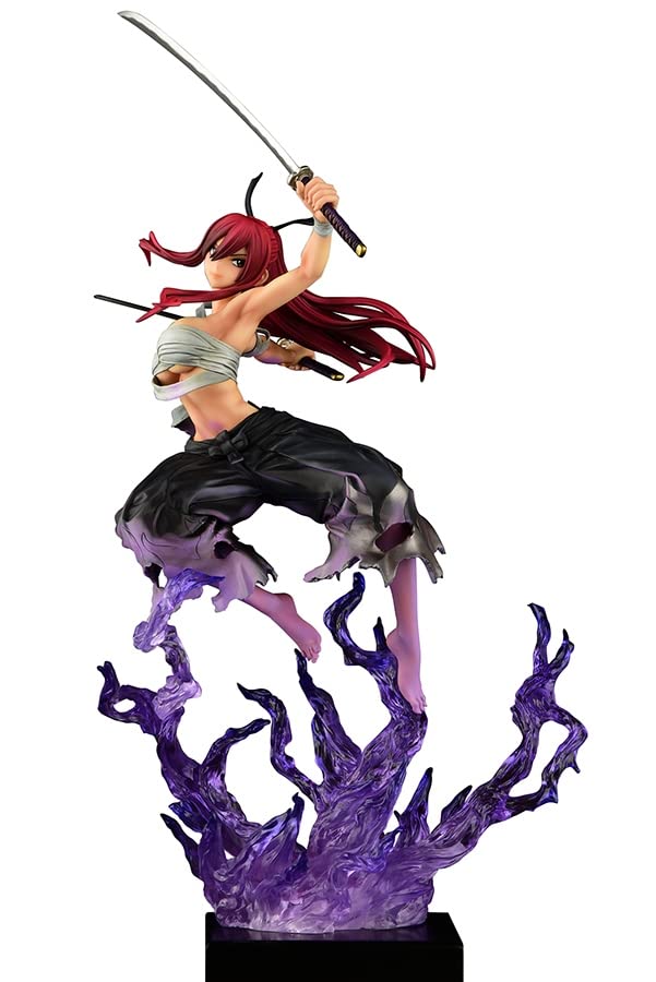 Orcatoys Erza Scarlet Samurai -Kouen Banjou- Ver. Jet Black 1/6 Figure Fairy Tail- Japan Figure Store - #1 Bring To You The Best Japanese Goods