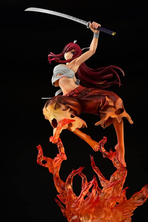 Orcatoys Erza Scarlet Samurai -Kouen Banjou- Ver. Crimson 1/6 Figure Fairy Tail- Japan Figure Store - #1 Bring To You The Best Japanese Goods