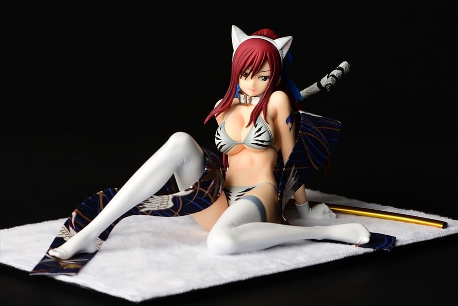 Orcatoys Fairy Tail Erza Scarlet Shiro 1/6 PVC Figure 250mm- Japan Figure Store - #1 Bring To You The Best Japanese Goods