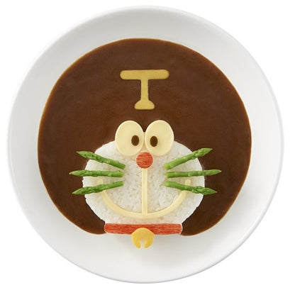 Osk Doraemon Deco Curry Rice Mold Ls-7 Japan - 114 X 109 X 33Mm Cutting Die 120 X 100 X 14Mm- Japan Figure Store - #1 Bring To You The Best Japanese Goods