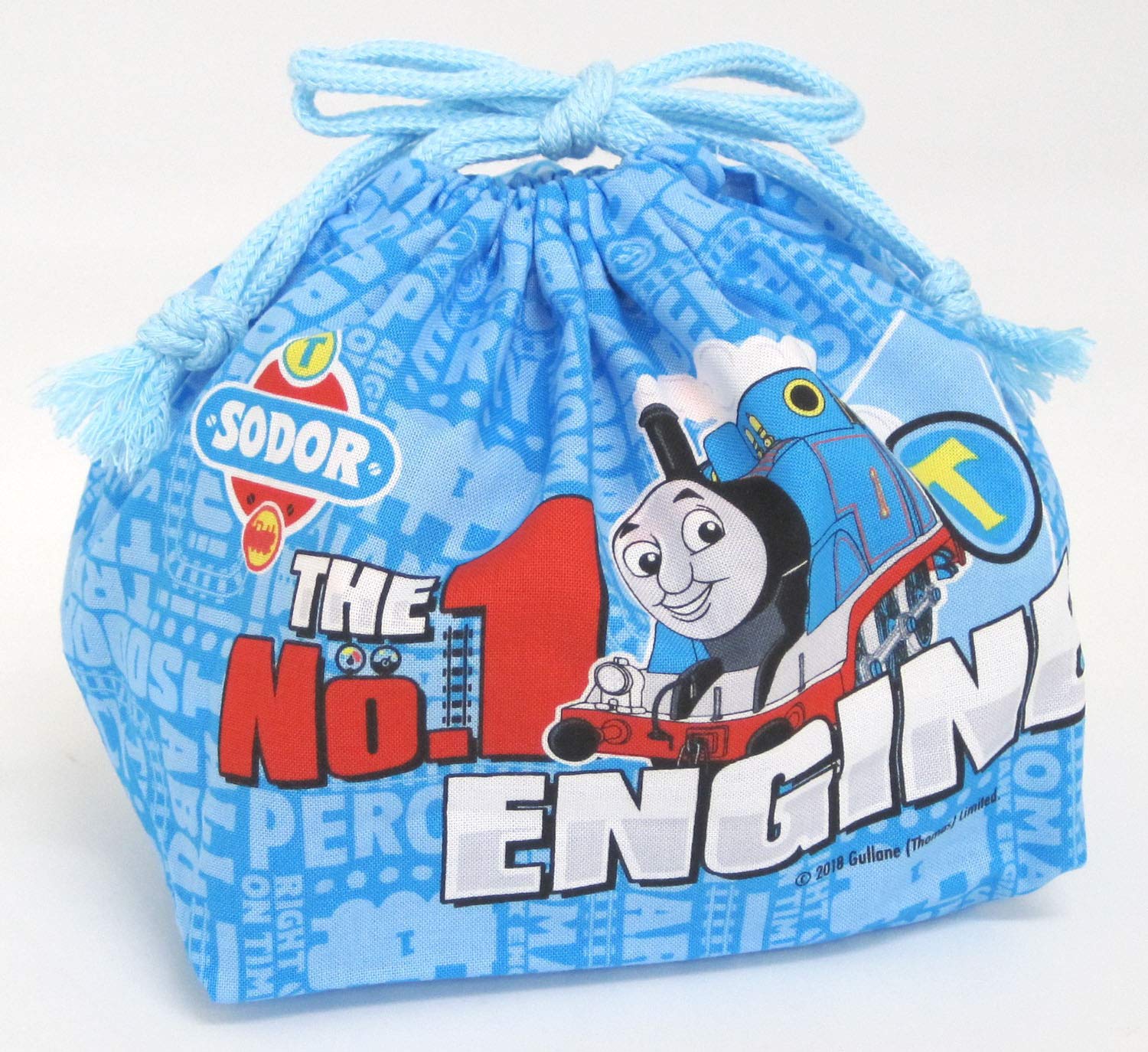 Thomas The Tank Engine Drawstring Lunch Bag- Japan Figure Store - #1 Bring To You The Best Japanese Goods