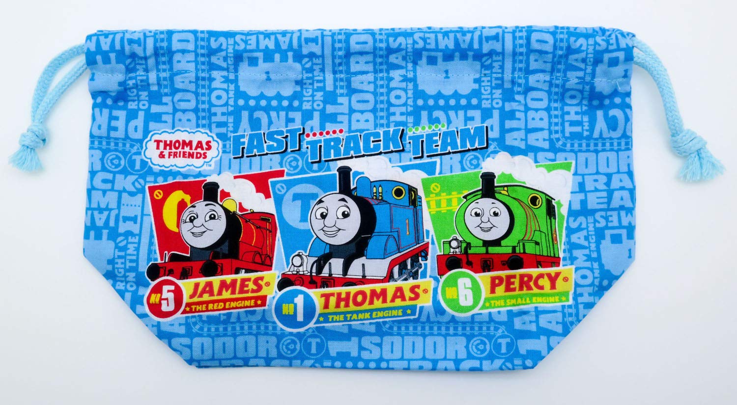 Thomas The Tank Engine Drawstring Lunch Bag- Japan Figure Store - #1 Bring To You The Best Japanese Goods