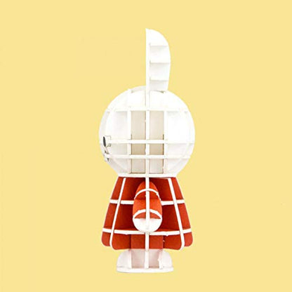 A-ZONE Paper Art Si-Gu-Mi Plus Dick Bruna Miffy Standing- Japan Figure Store - #1 Bring To You The Best Japanese Goods