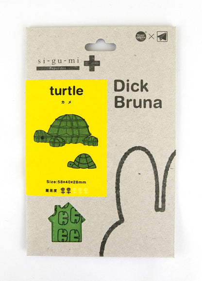 A-ZONE Paper Art Si-Gu-Mi Plus Dick Bruna Turtle- Japan Figure Store - #1 Bring To You The Best Japanese Goods