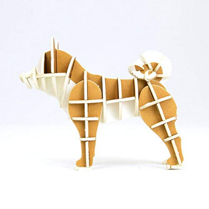 A-ZONE Paper Art Si-Gu-Mi Plus Japanese Dog Shiba Inu- Japan Figure Store - #1 Bring To You The Best Japanese Goods