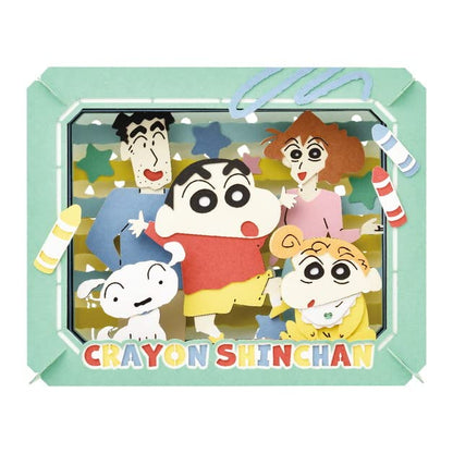 ENSKY Pt-256 Paper Theater Crayon Shin-Chan Nohara Family- Japan Figure Store - #1 Bring To You The Best Japanese Goods