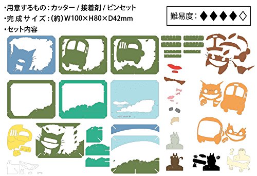 ENSKY Paper Theater Pt-101 Studio Ghibli My Neighbor Totoro Heading To Mei- Japan Figure Store - #1 Bring To You The Best Japanese Goods