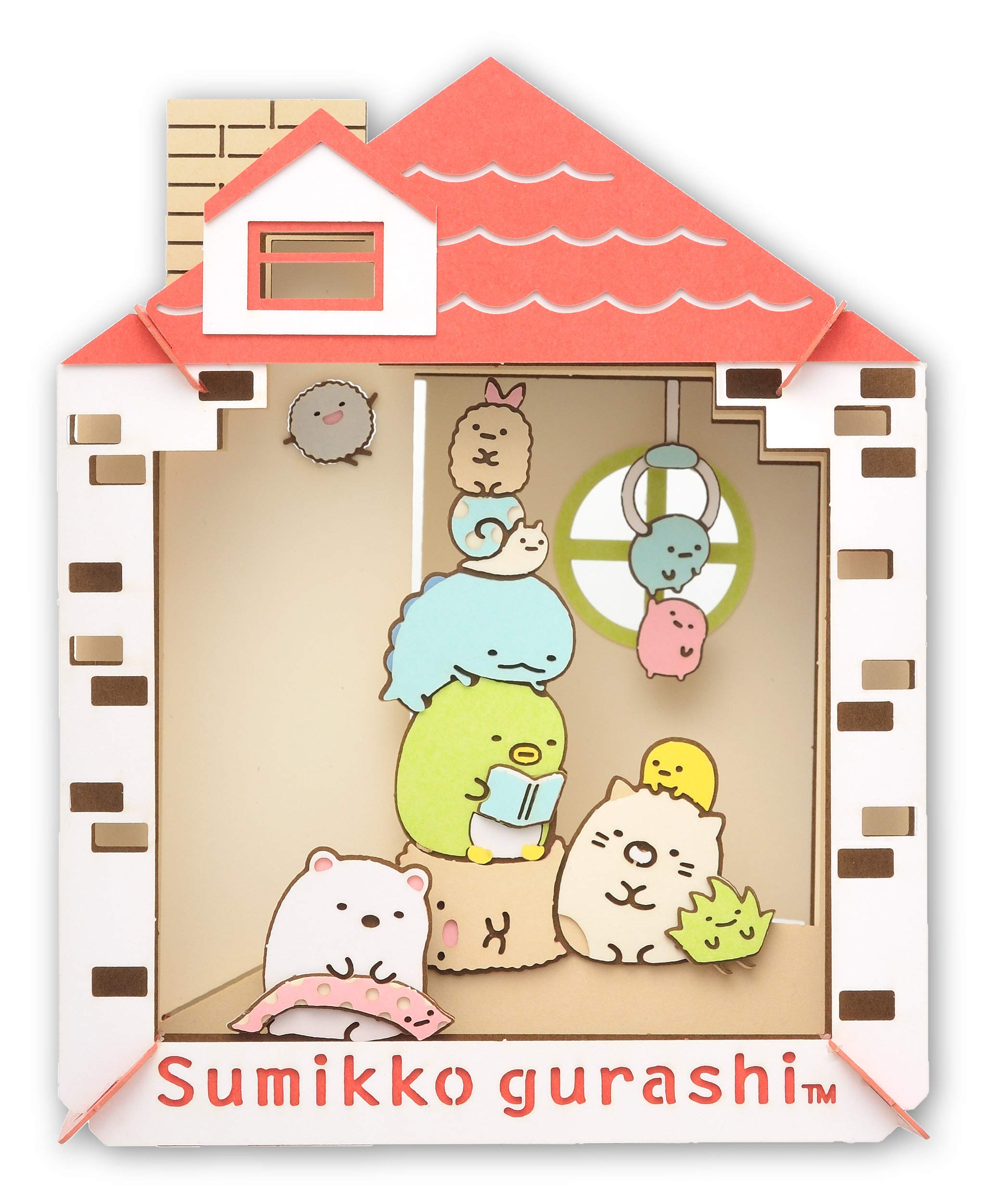 ENSKY Paper Theater Pt-134 Sumikko Gurashi Home Sweet Home- Japan Figure Store - #1 Bring To You The Best Japanese Goods