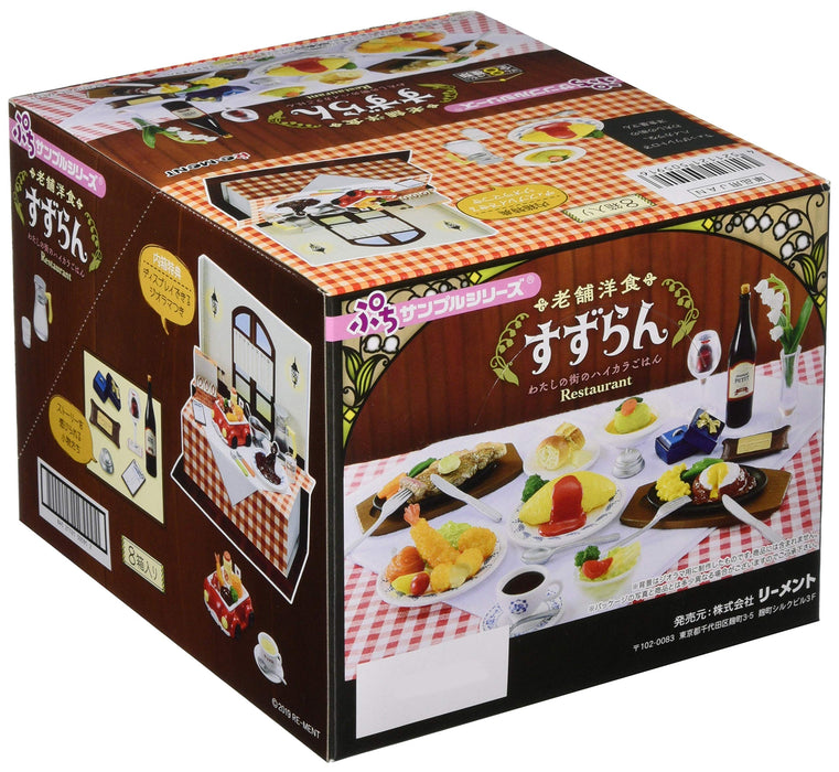 RE-MENT 505916 Long-Established Restaurant Suzuran 1 Box 8 Figures Complete Set- Japan Figure Store - #1 Bring To You The Best Japanese Goods