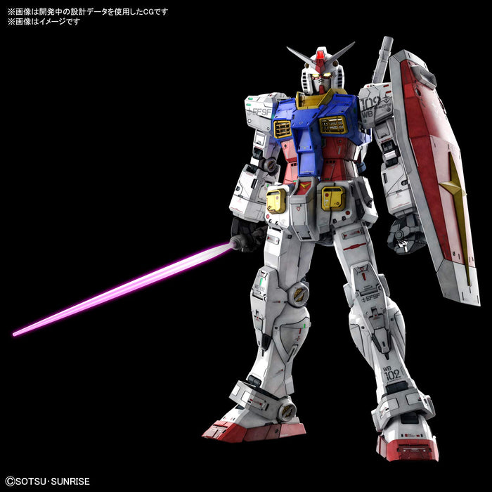 Pg Unleashed Mobile Suit Gundam Rx-78-2 Gundam 1/60 Scale Color Coded Plastic Model- Japan Figure Store - #1 Bring To You The Best Japanese Goods